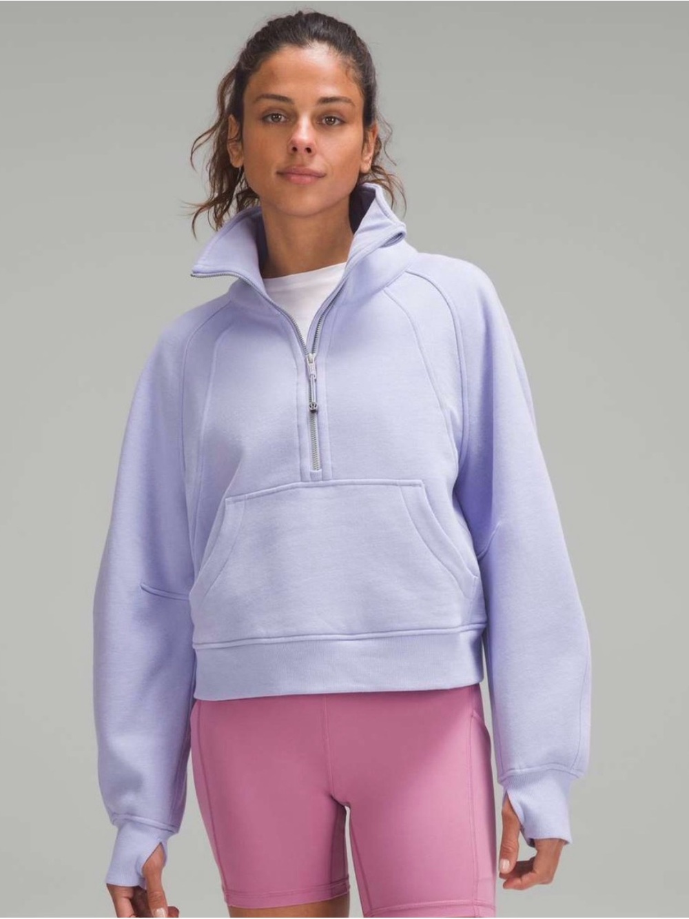 Lululemon RARE Lilac Smoke Scuba M/L NWT